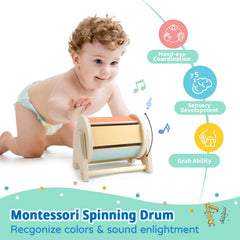 Dulsaera Rain Sound Tube offers gentle rainfall-like ambience for quiet play.