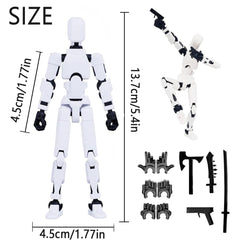 Dumwick Titan 13 interchangeable hands enabling expressive poses for scenes.