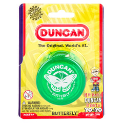 Duncan Butterfly Yo-Yo in action helps beginners learn basic tricks