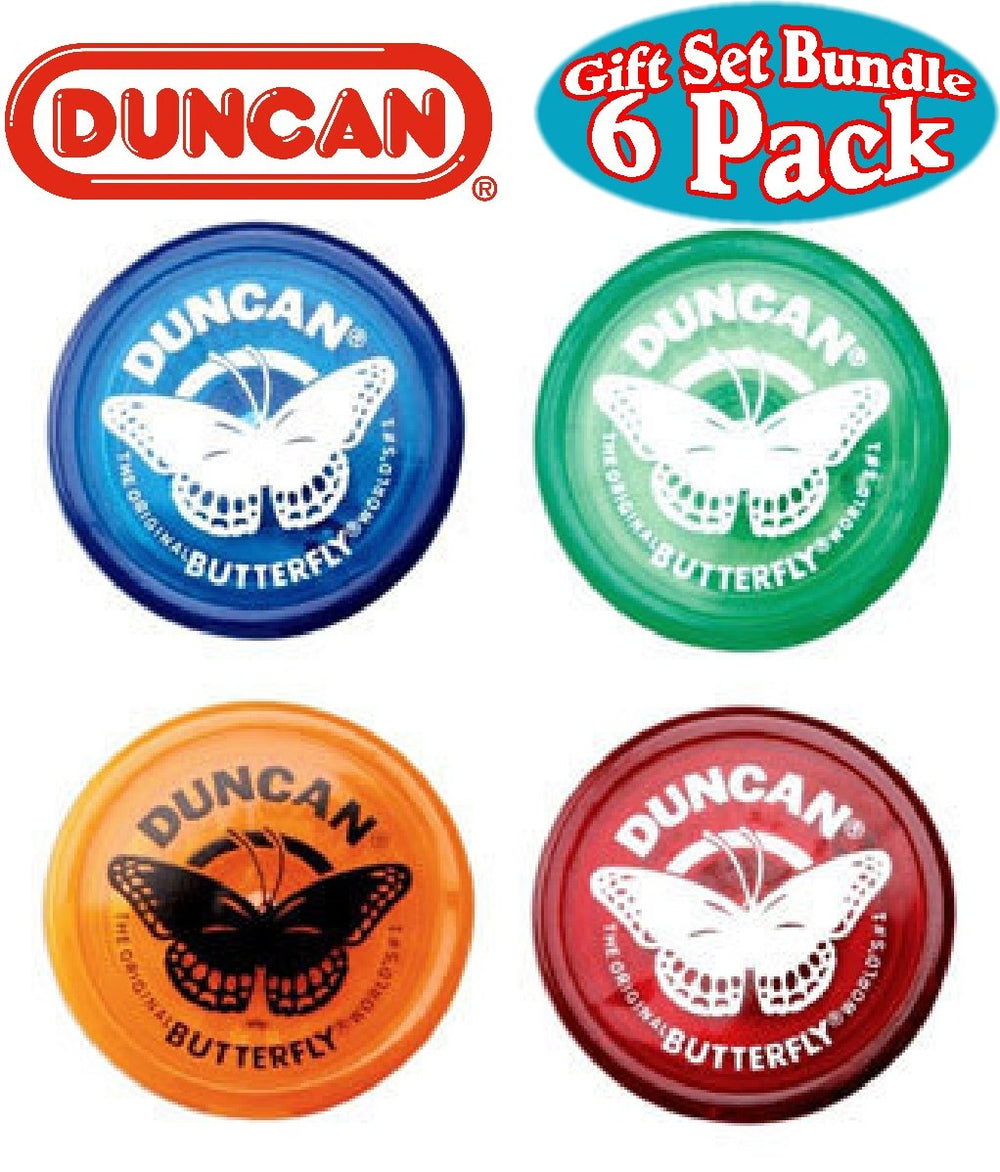 Duncan Butterfly Yo-Yo with durable plastic and steel axle for smooth spins