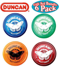 Duncan Butterfly Yo-Yo with durable plastic and steel axle for smooth spins