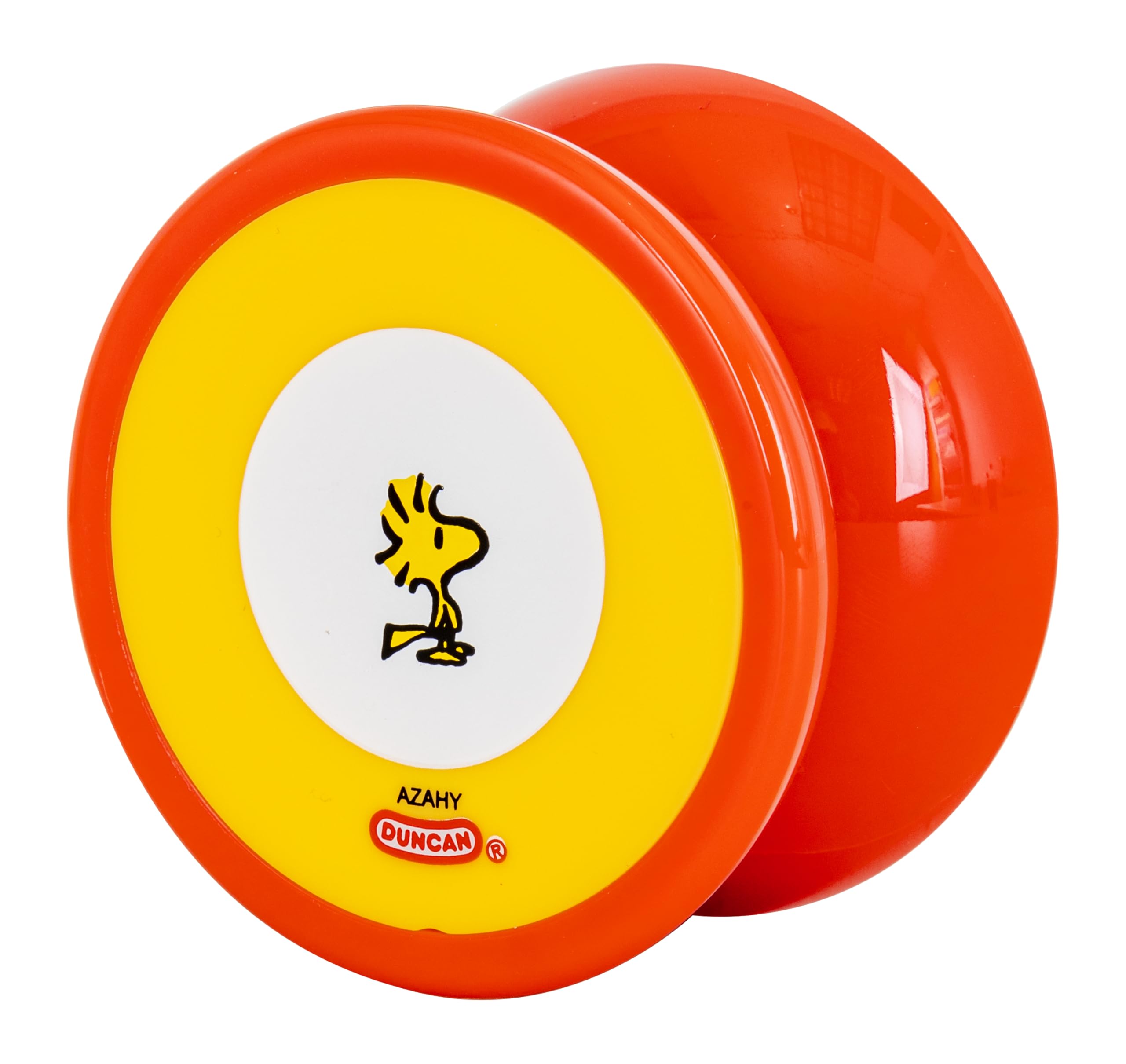 Duncan Butterfly Yo-Yo side view shows wide flare for tricks.