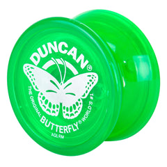 Duncan Butterfly Yo-Yo wide design helps easy string landings for beginners