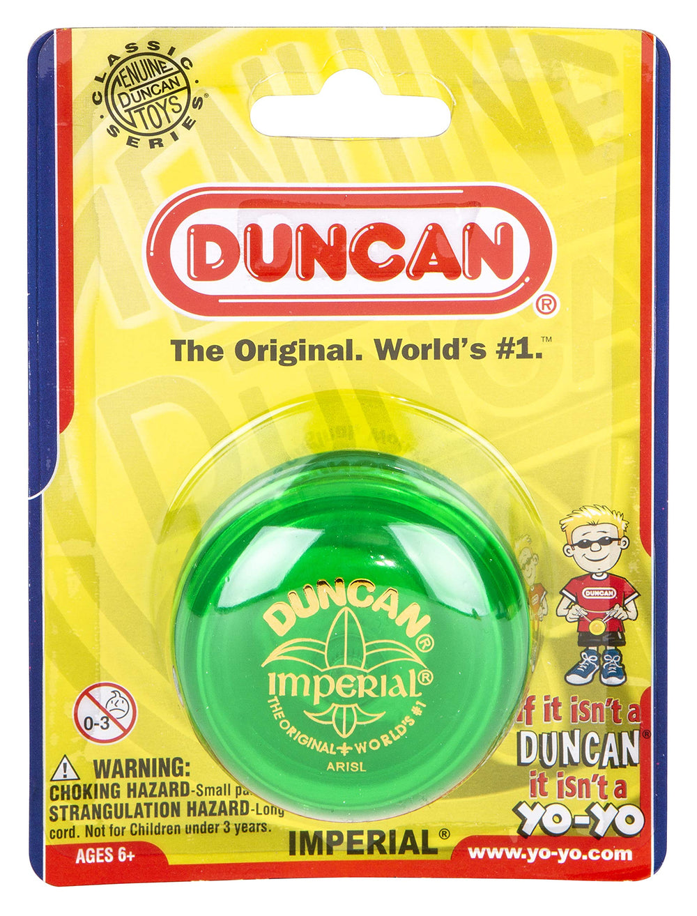Duncan Imperial Yo-Yo beginner model suited for kids and teens