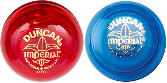 Duncan Imperial Yo-Yo Blue: beginner-friendly practice for smooth throws.