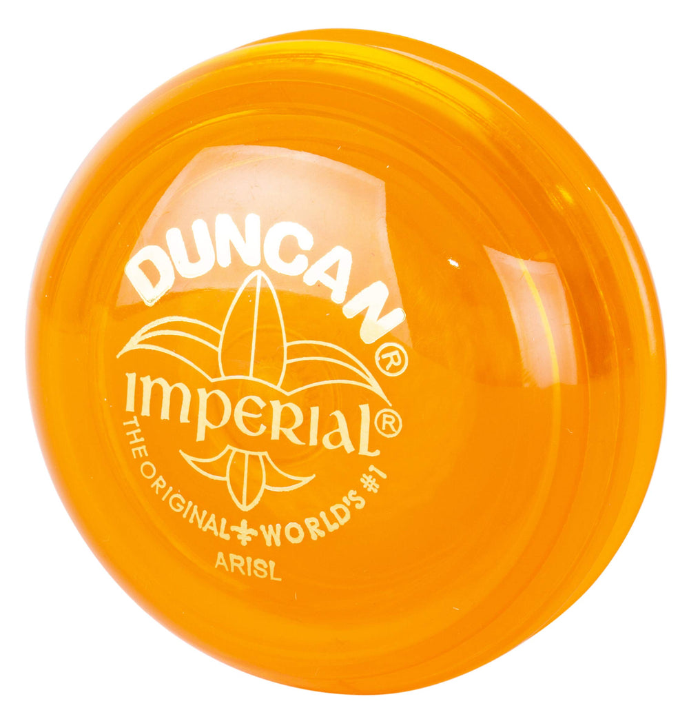 Duncan Imperial Yo-Yo narrow-gap design aids basic tricks.