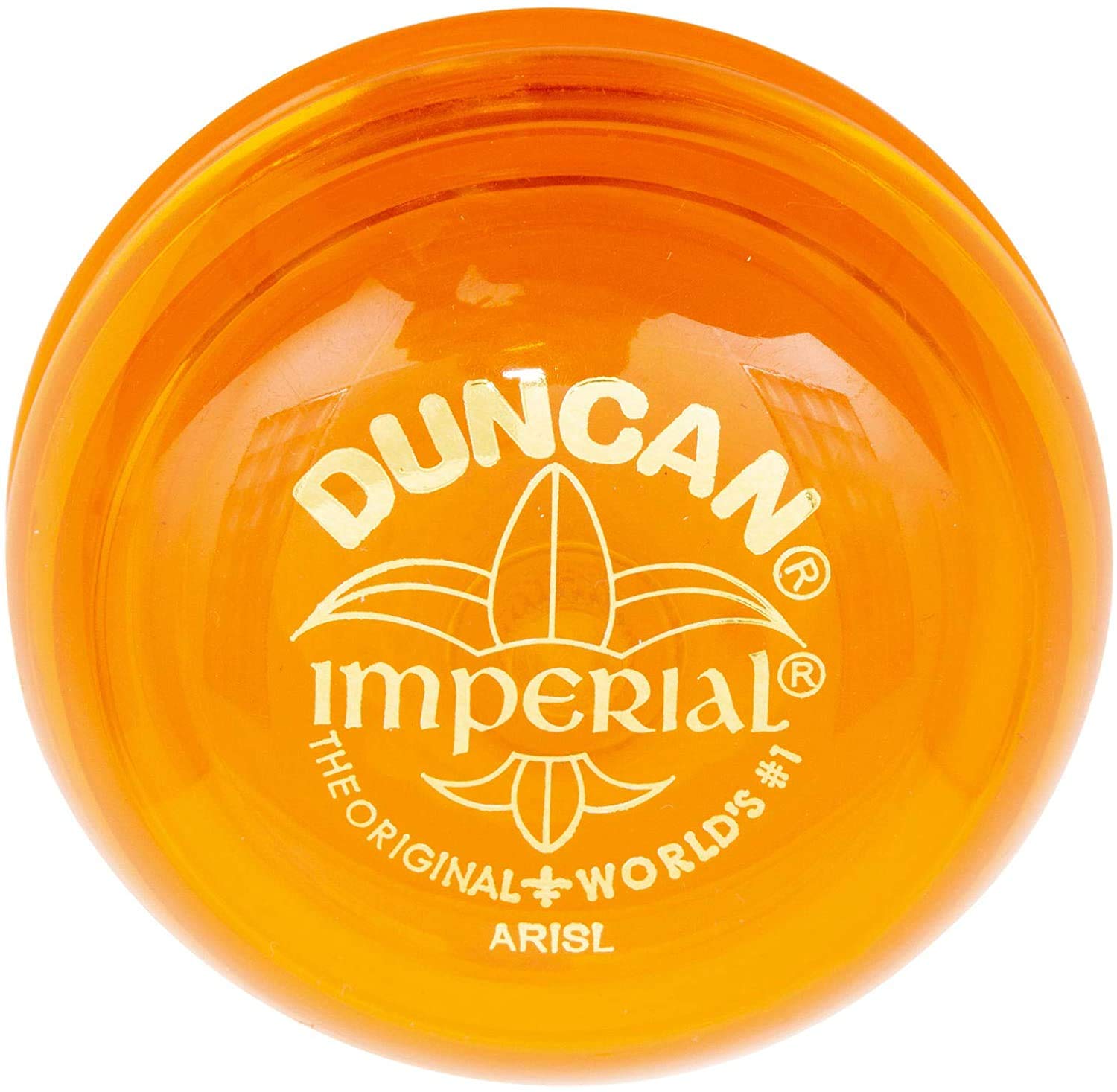 Duncan Imperial Yo-Yo orange body for durable beginner spins.