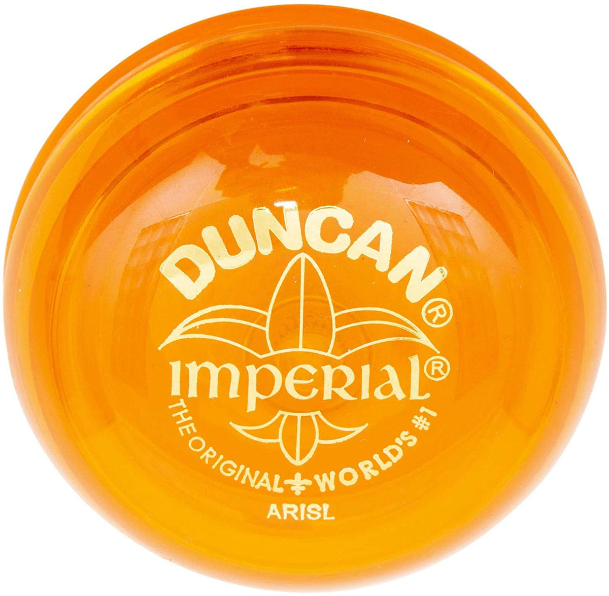 Duncan Imperial Yo-Yo orange body for durable beginner spins.