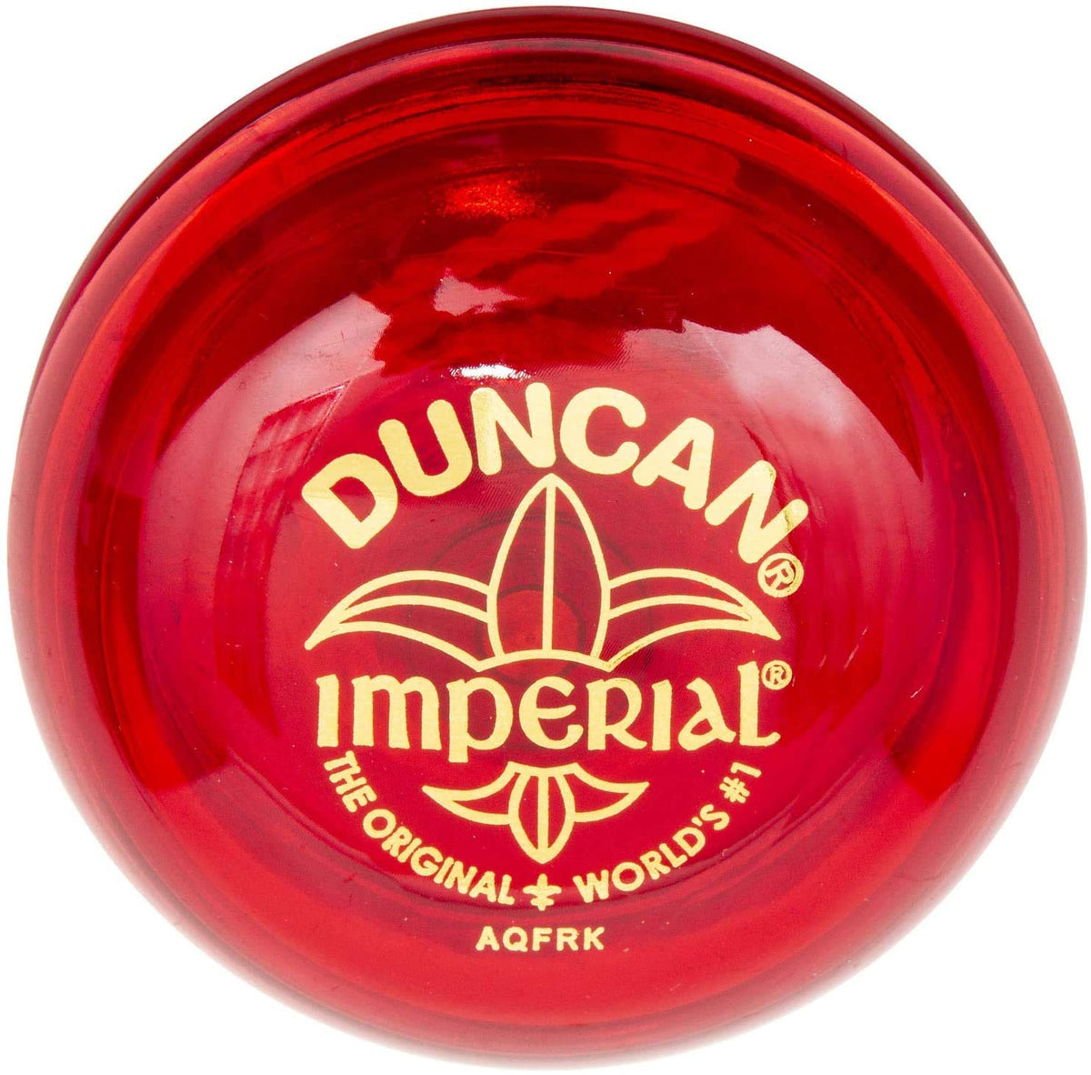 Duncan Imperial Yo-Yo red front view for beginner practice and learning