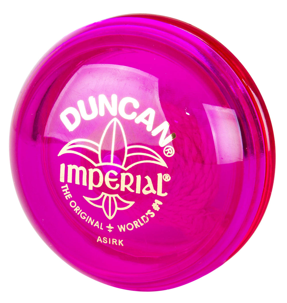 Duncan Imperial Yo-Yo steel axle close-up highlighting durable construction.