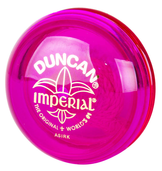 Duncan Imperial Yo-Yo steel axle close-up highlighting durable construction.