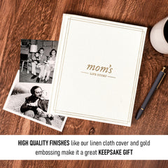 DUNCAN & STONE PAPER CO. about me and adventures pages invite personal stories and memories