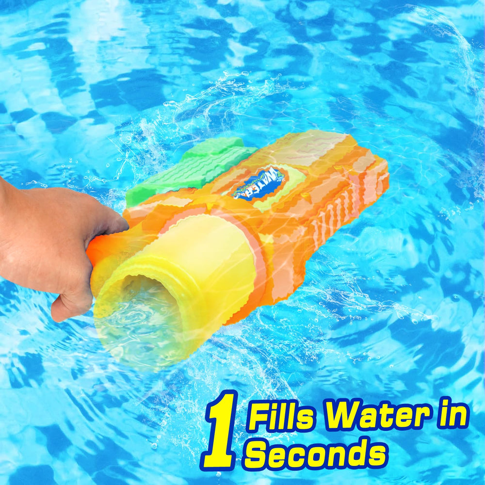 DUNEMEI water gun delivers long-range streams from a 1200cc tank