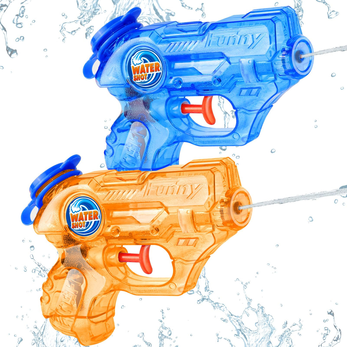 DUNEMEI mini water guns for kids pool play and summer cooling