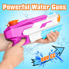 Close-up of non-toxic ABS construction from DUNEMEI water guns.