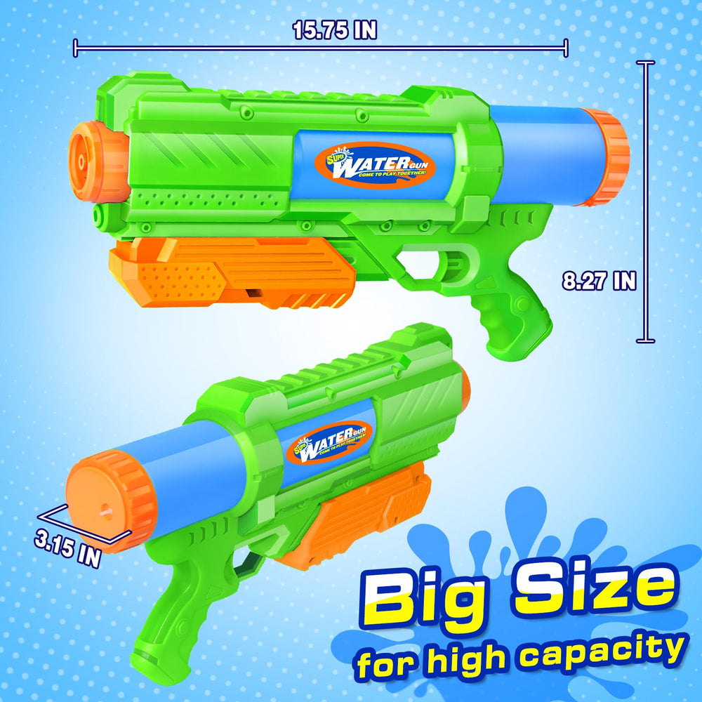 DUNEMEI water gun showing quick refill design for fast re-engagement