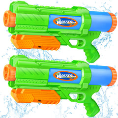 DUNEMEI super water gun 2-pack with 1200cc capacity for backyard battles