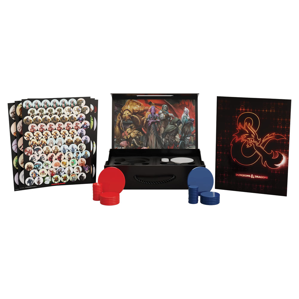 Dungeons & Dragons Campaign Case cling folder keeps clings sorted for quick deployment.