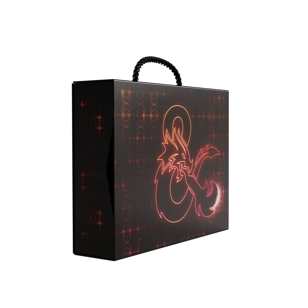 Dungeons & Dragons Campaign Case cling storage folder neatly stores artwork for quick setup.