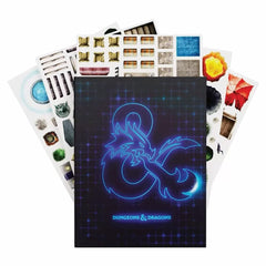 Dungeons & Dragons Campaign Case storage folder keeps reusable clings organized for on‑the‑go campaigns.