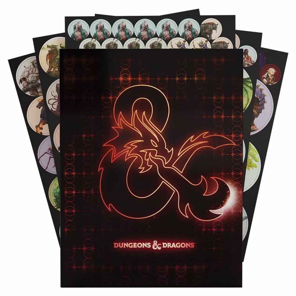 Dungeons & Dragons Campaign Case token trays keep discs organized for on-the-go sessions.