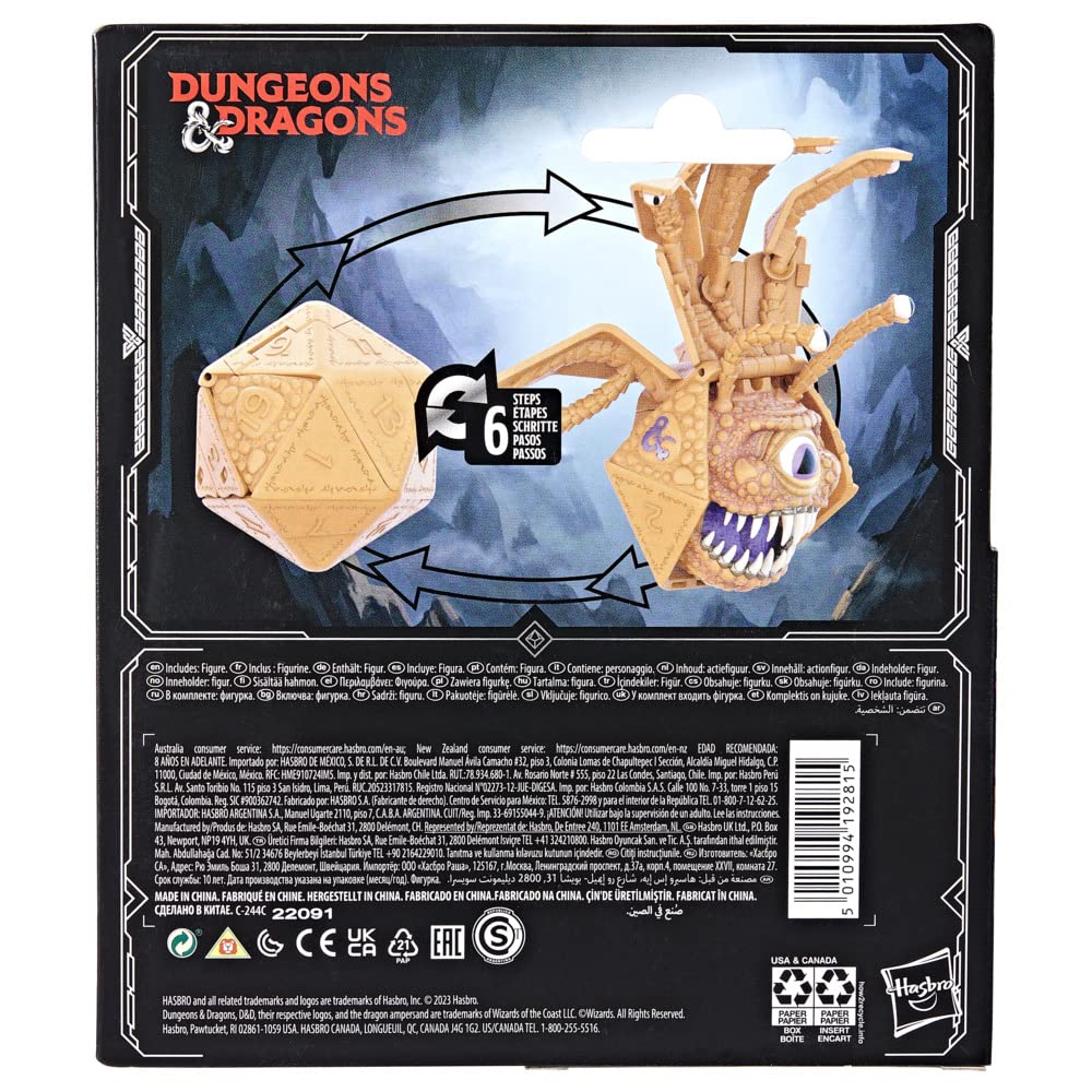Dicelings Beholder is inspired by D&D mythos for collector’s display.