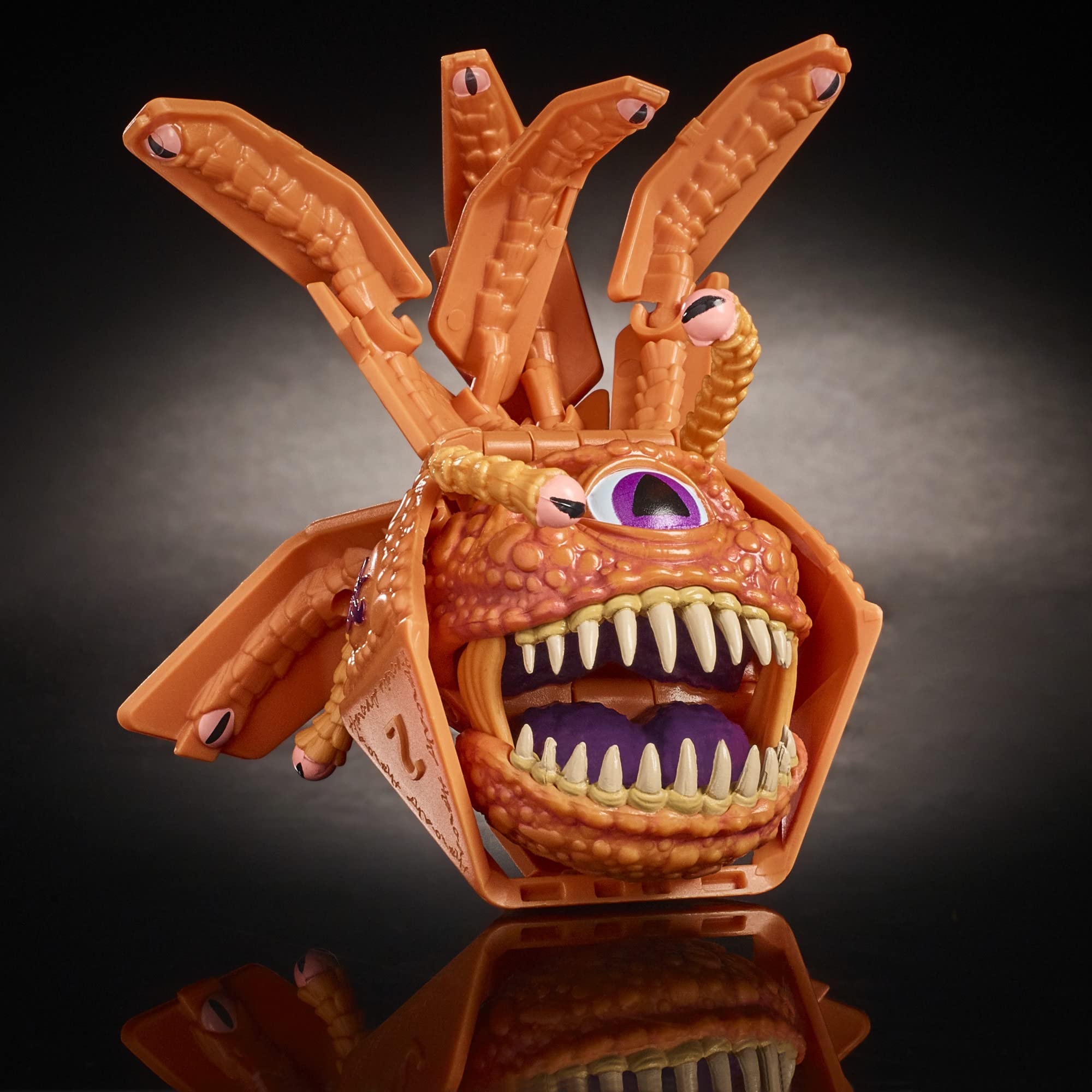 Beholder Dicelings transforming action figure ready for collection and display.