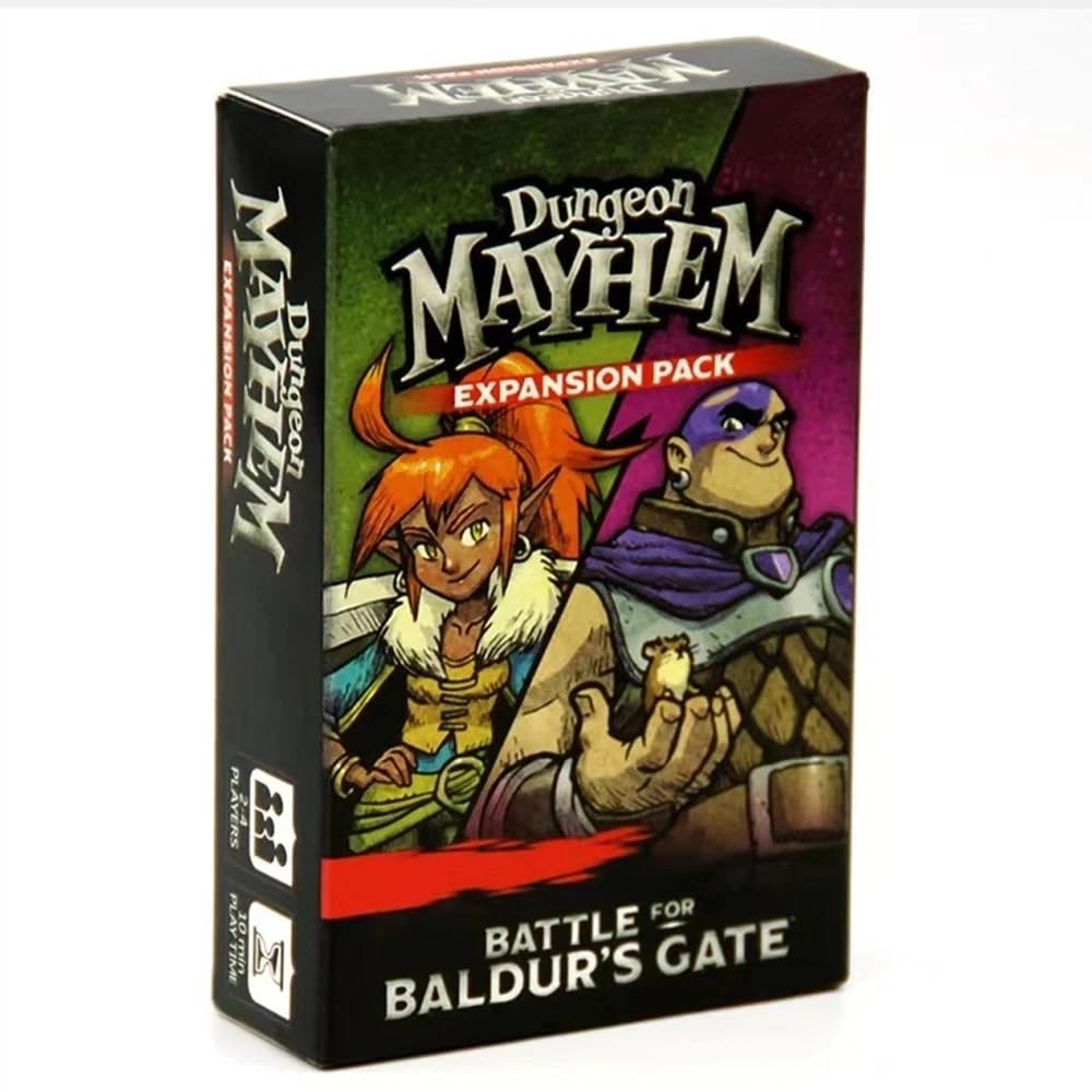 Dungeons & Dragons Battle for Baldur’s Gate box art, ready for quick play nights