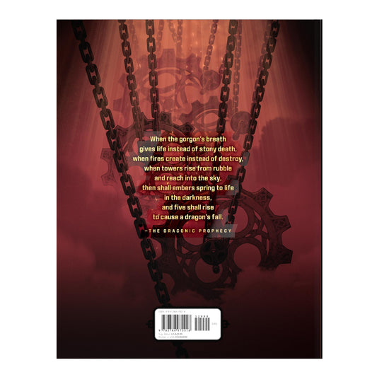 Dungeons & Dragons Eberron Forge of the Artificer alt cover back view highlighting collectibility and display value