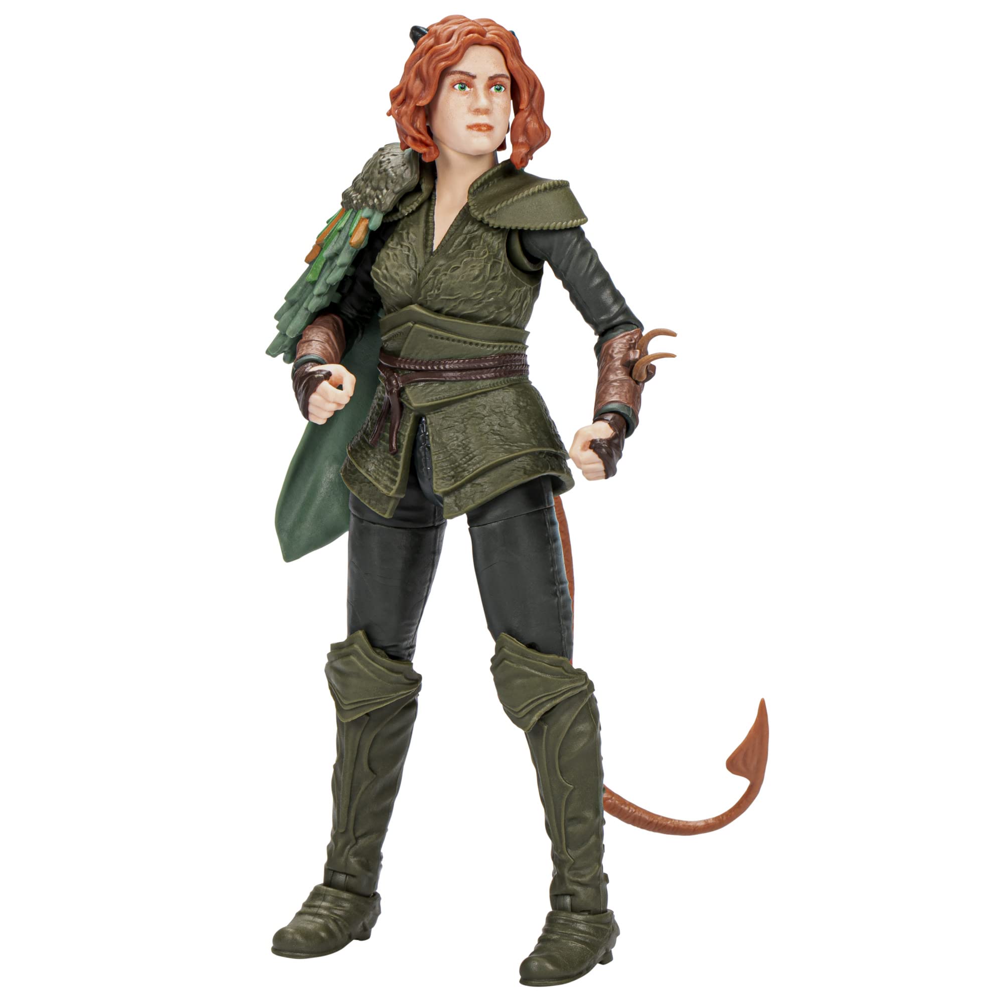 Dungeons & Dragons Doric figure shows articulation for dynamic posing.