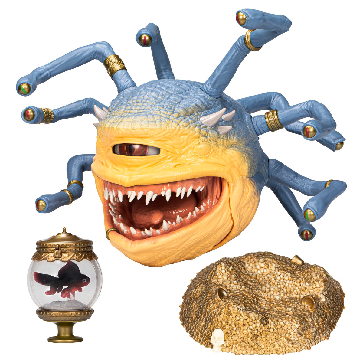 Dungeons & Dragons Xanathar figure stands 6 inches tall for dynamic display.