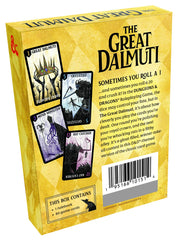 Dungeons and Dragons Great Dalmuti D&D theme art enhances card visuals for immersion