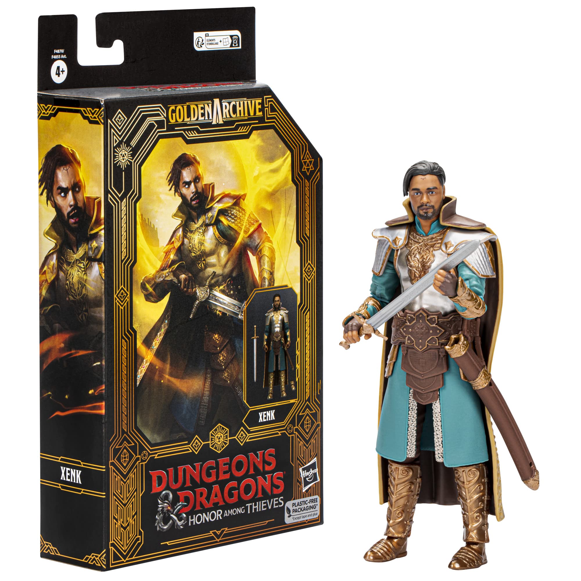 Includes a character-inspired D&D dice accessory for storytelling and display