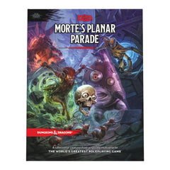 Planescape DM screen with poster map for quick planning across the multiverse.