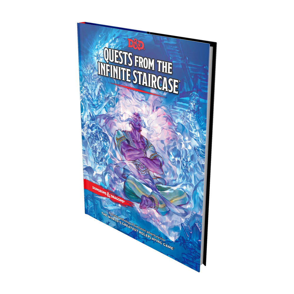 Dungeons & Dragons Quests in Infinite Staircase six adventures items image shows new magic gear