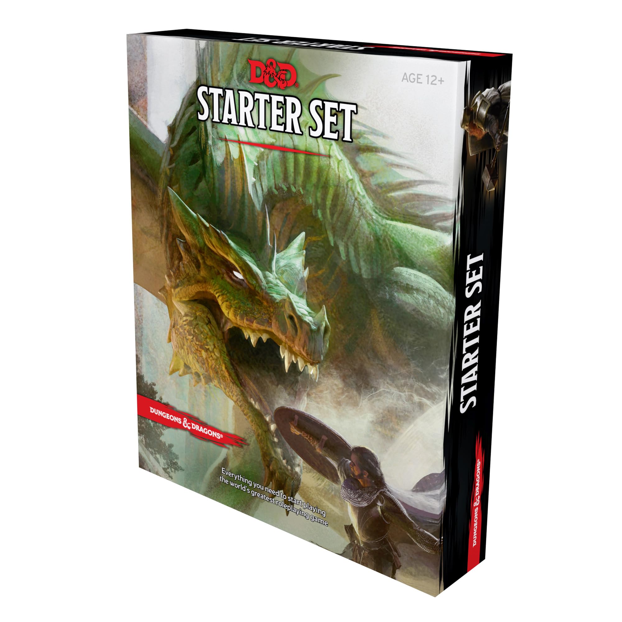 Dungeons & Dragons Starter Set cover art inviting new players to a fantasy adventure.