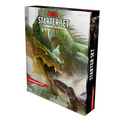 Dungeons & Dragons Starter Set cover art inviting new players to a fantasy adventure.