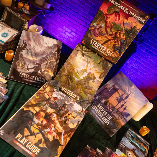 Dungeons & Dragons Starter Set Heroes Borderlands maps visualize upcoming dungeon crawls and countryside quests.