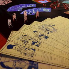 Stranger Things card deck speeds quick reference during encounters.