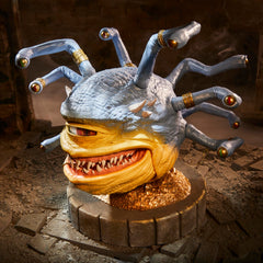 Dungeons & Dragons Xanathar figure fits 6-inch-scale lines for standard action figure displays.