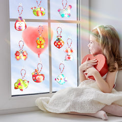 Dunzoom beads add texture and color accents to each design