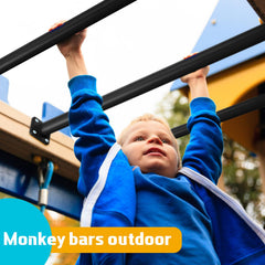 Dunzy backyard playground setup ready for indoor or outdoor use