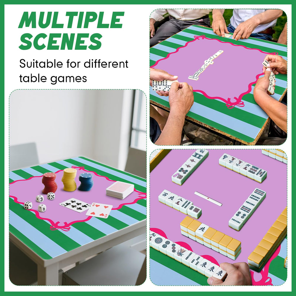Dunzy table cover protects surfaces and reduces noise during play.