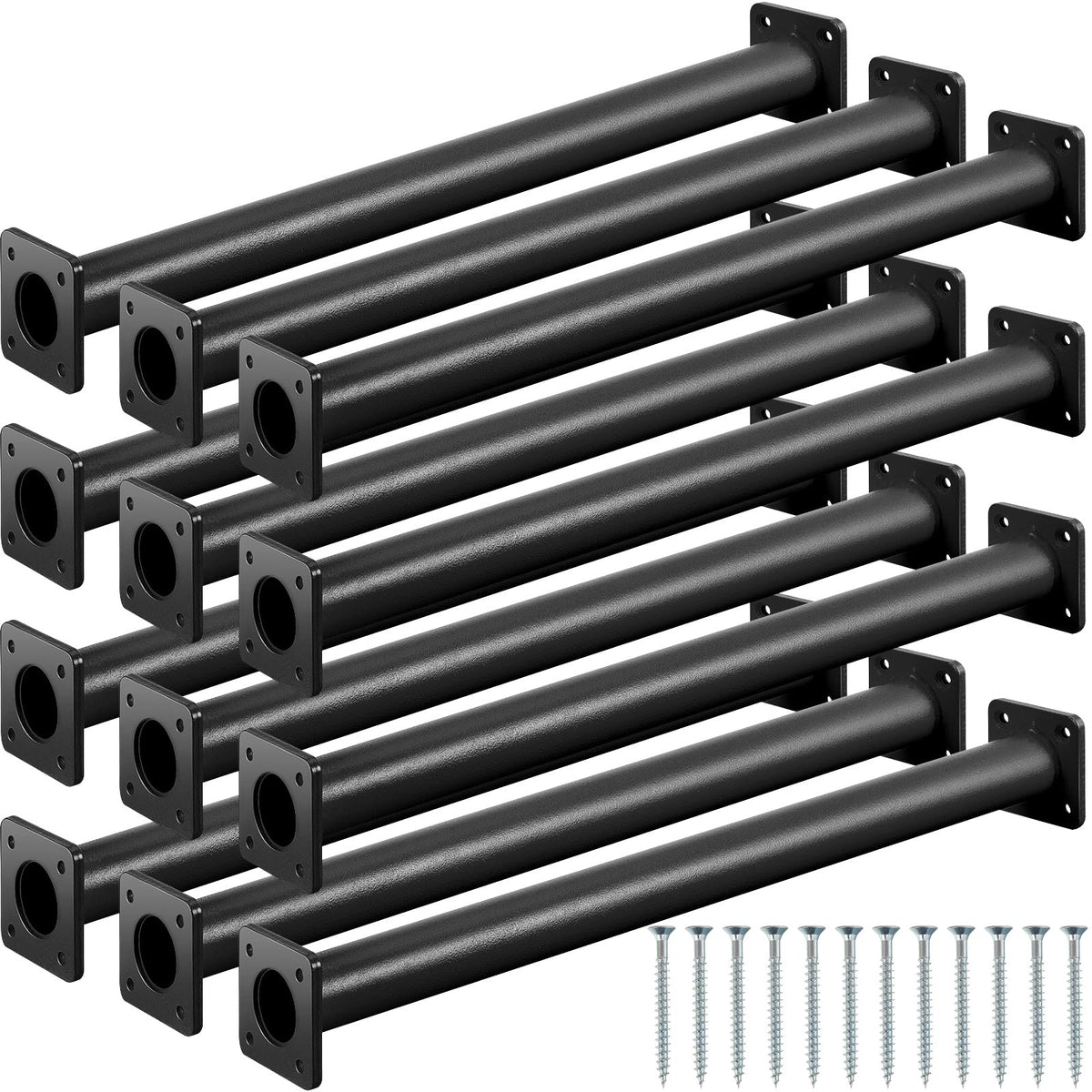 Dunzy monkey bars 16.5-inch black bars offer durable grip for climbing