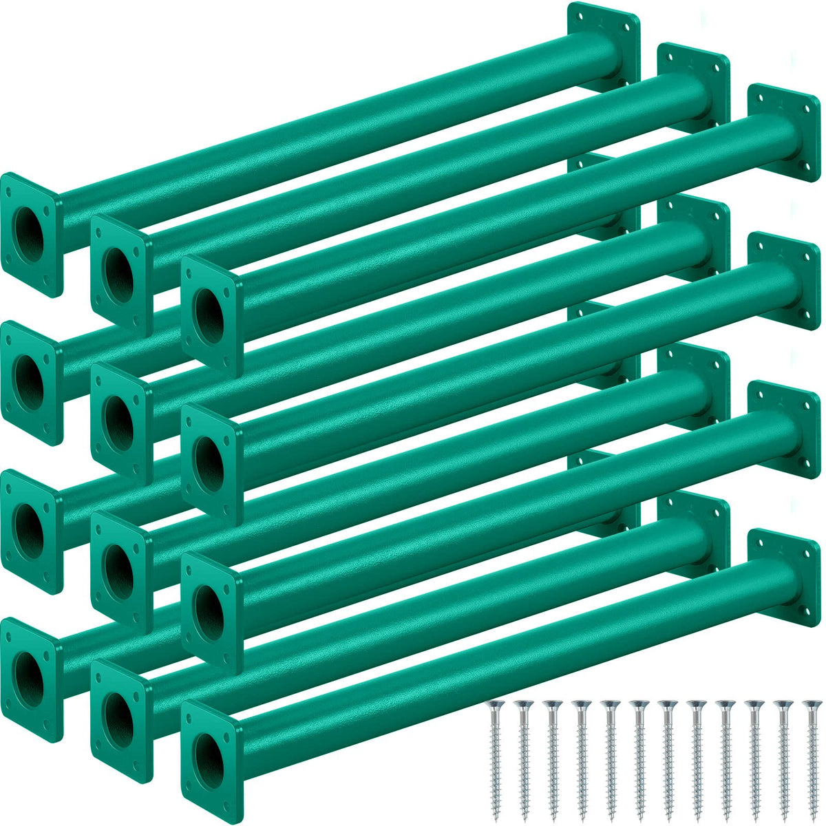 Dunzy monkey bars 16-5-inch-green for sturdy outdoor climbing and safe grip.