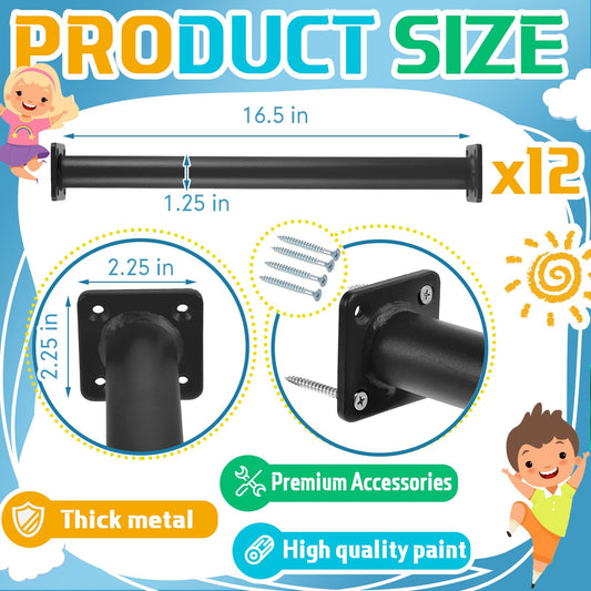 Dunzy steel screws and hardware kit for secure, quick installation