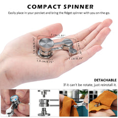 Duomishu ceramic bearings enable ultra-smooth spins.
