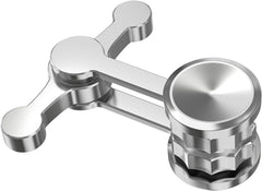 Duomishu fidget spinner double-pendulum design showing unique chaotic motion for focus
