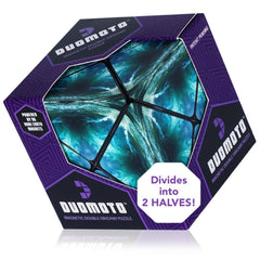 DUOMOTO Magnetic Transforming Cube front view, sparks creative play and versatile puzzle challenges.