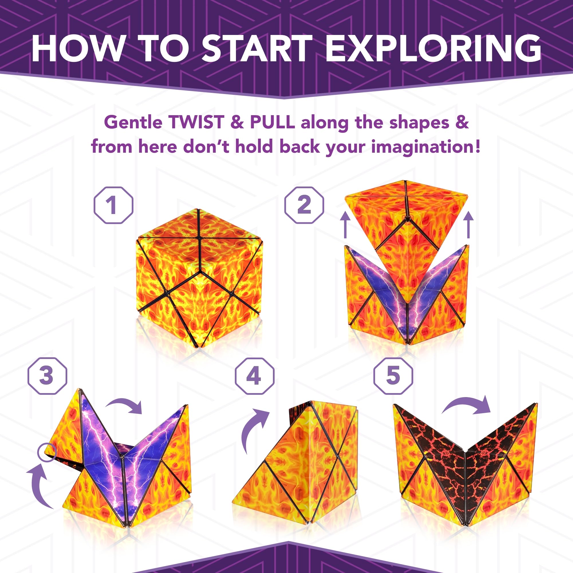 Duomoto nature inspired styles showcase four designs for varied sensory cues
